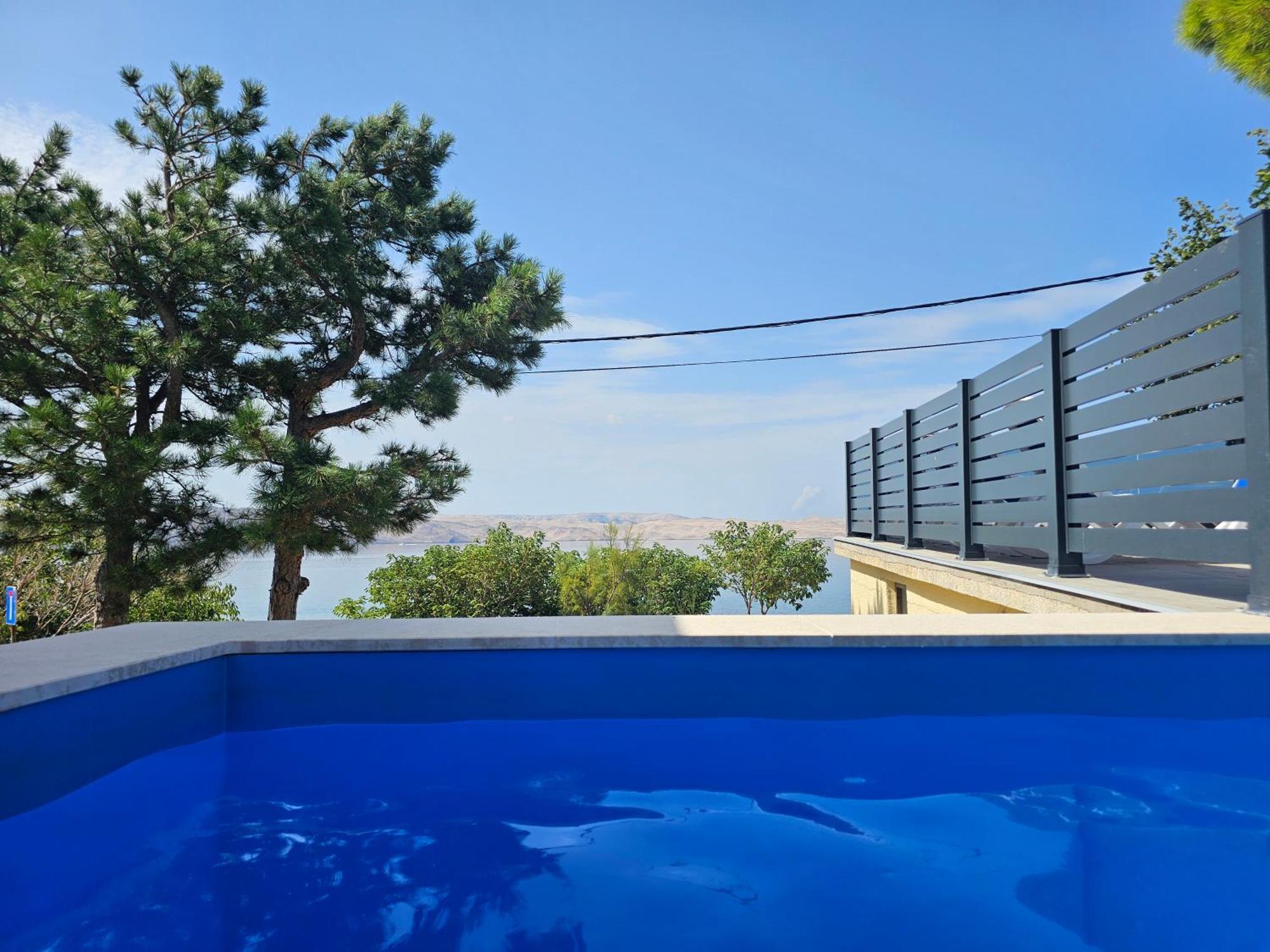 Beachfront House Ivana With Pool - Renovated 2025 Cesarica Ngoại thất bức ảnh